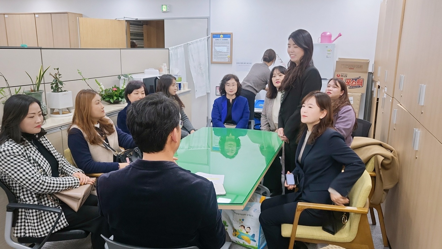 경북 아이누리 장난감 도서관 협의회와 도청과의 간담회