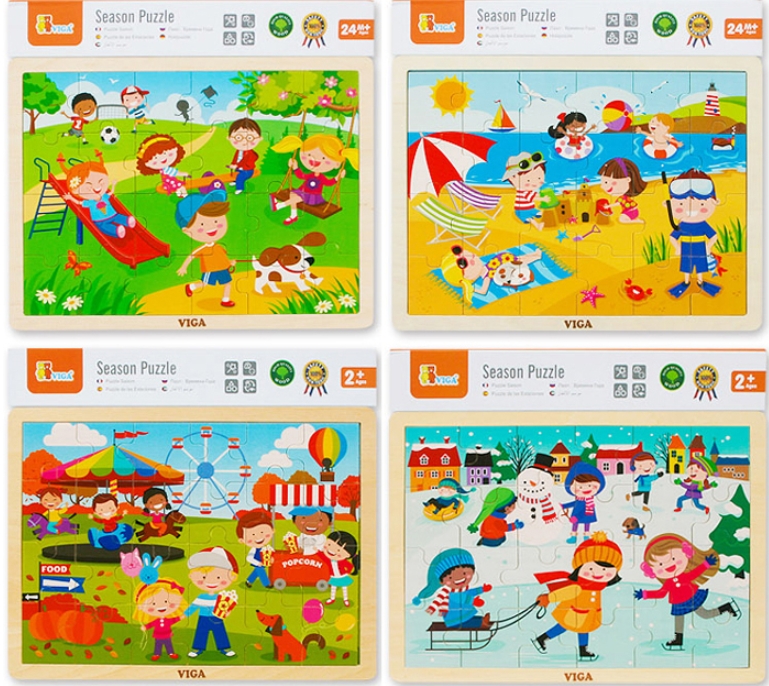 비가(VIGA)사계절 퍼즐 4종세트