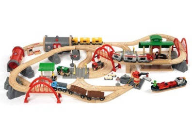 브리오 디럭스 기차놀이세트