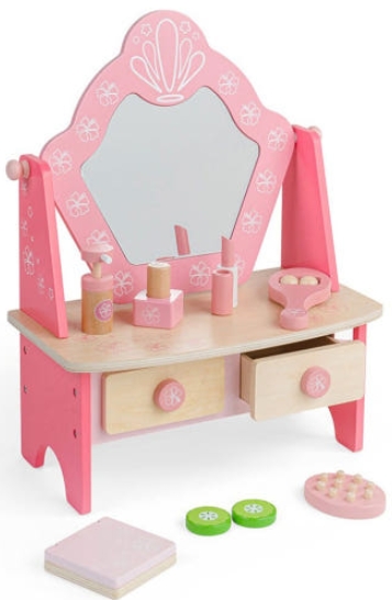 빅지그스 목재 메이크업 화장대