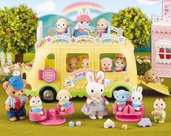 콩지래빗 빵빵출발유치원버스